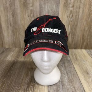 Dale Earnhardt Tribute Concert Hat NASCAR Strapback Black Red Chase Authentics